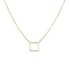 Square necklace