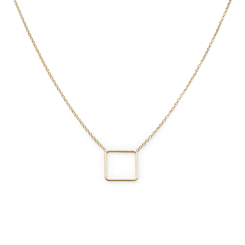 Square necklace