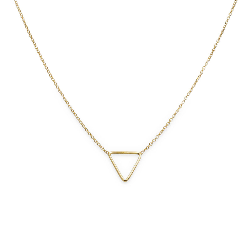 Triangle necklace